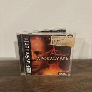 PS1 Apocalypse (Sony PlayStation 1, 1998) CIB Tested